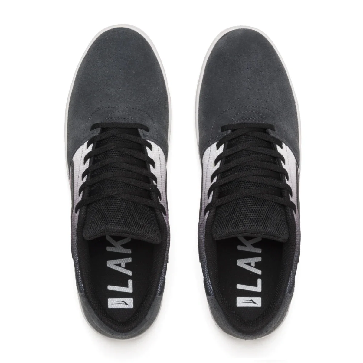 Lakai Shoes Brighton - Black/Gradient Suede - Image 3