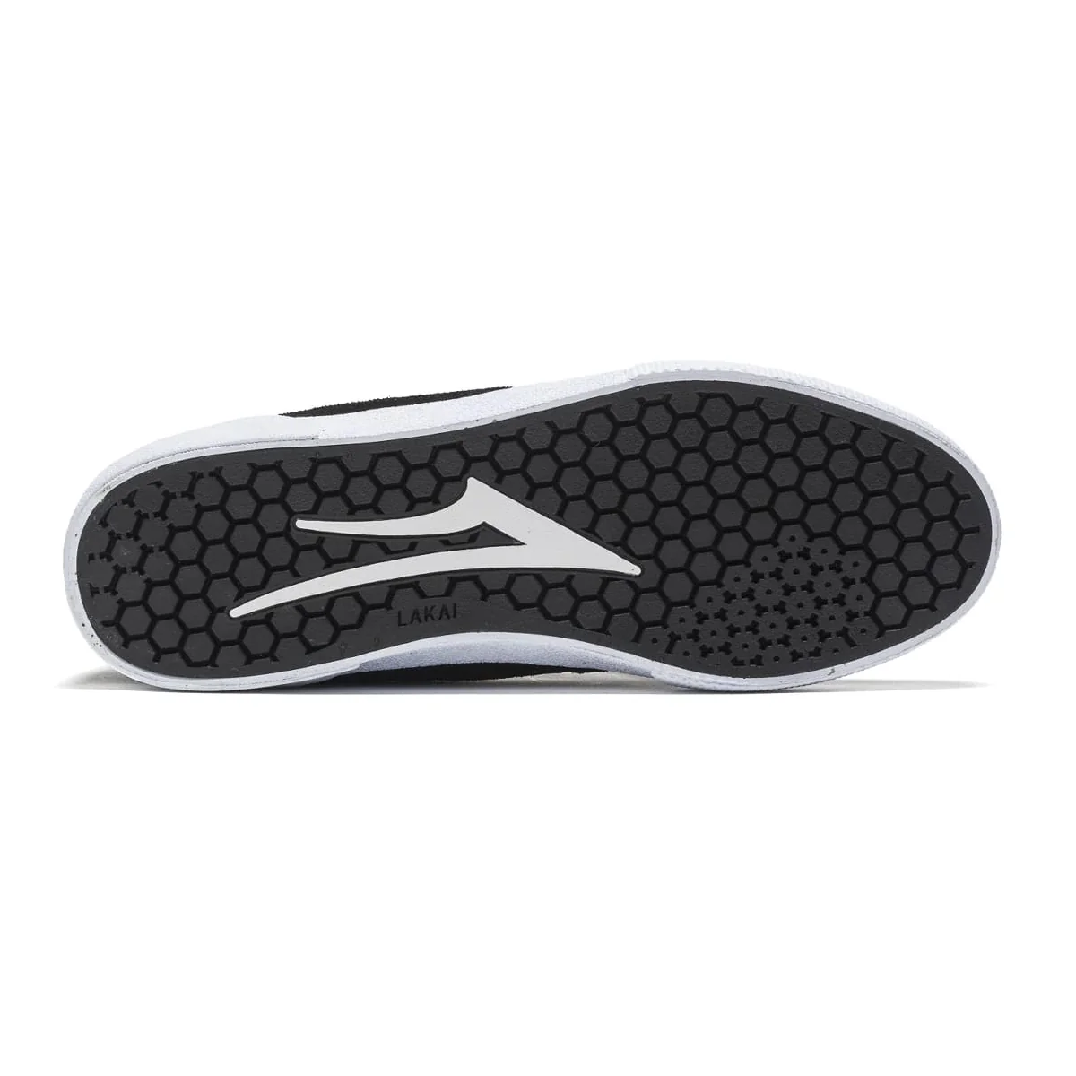 Lakai Shoes Cambridge Mid - Black/White Suede - Image 4