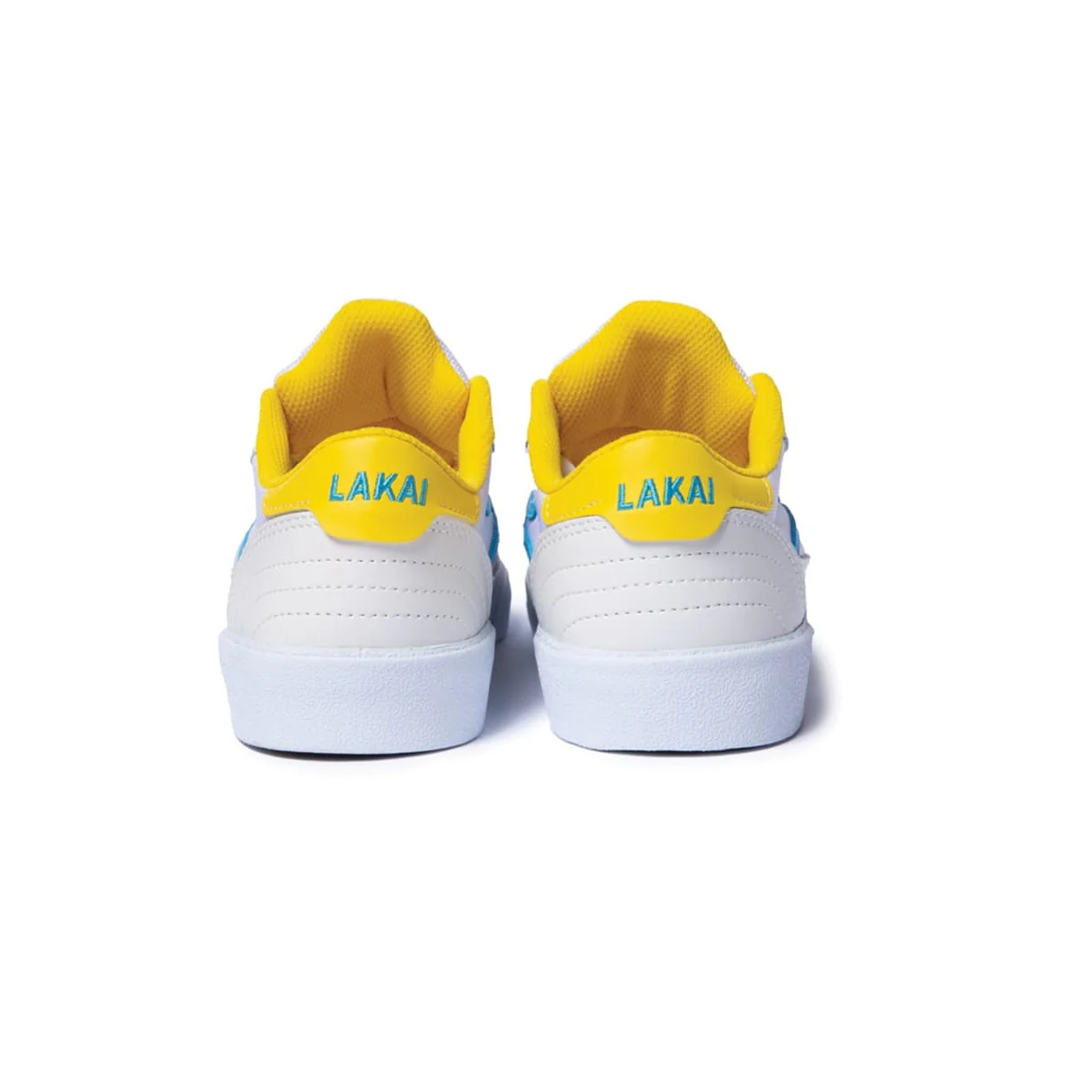 Lakai Shoes Cambridge SMU - White/Cyan Suede - Image 4