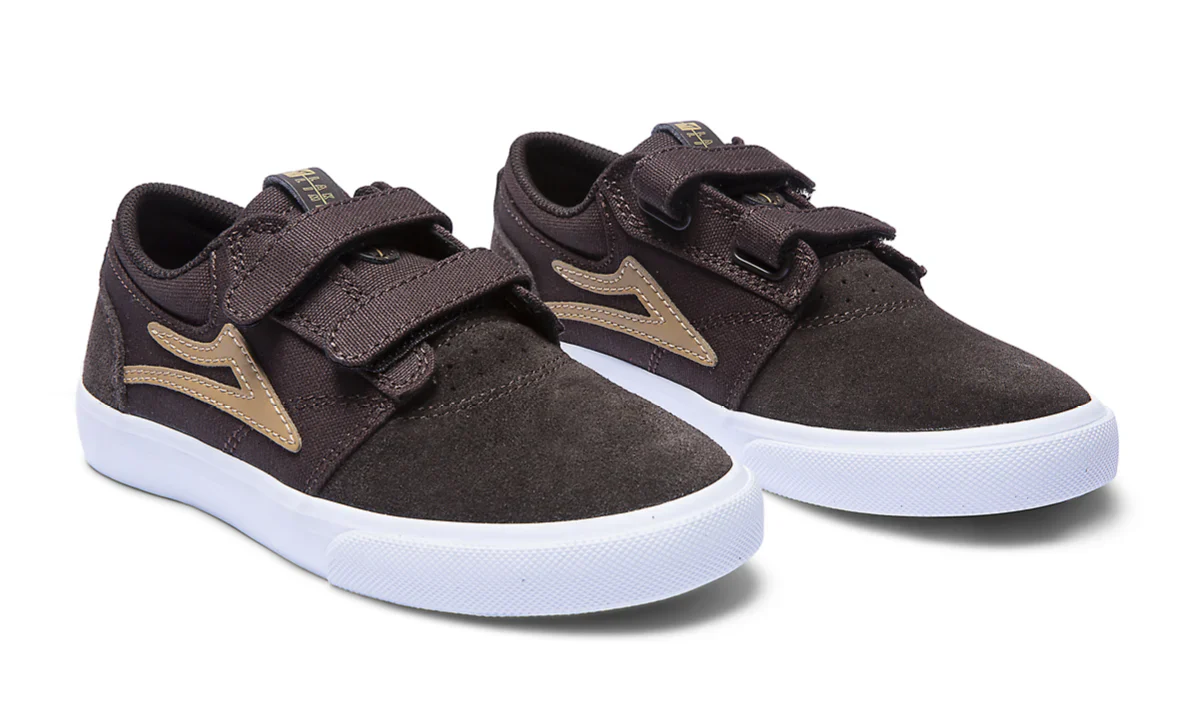 Lakai Shoes Griffin Kids - Chocolate Suede - Image 2