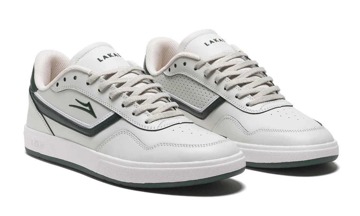 Lakai Shoes Terrace - Cream/Pine Leather - Image 2