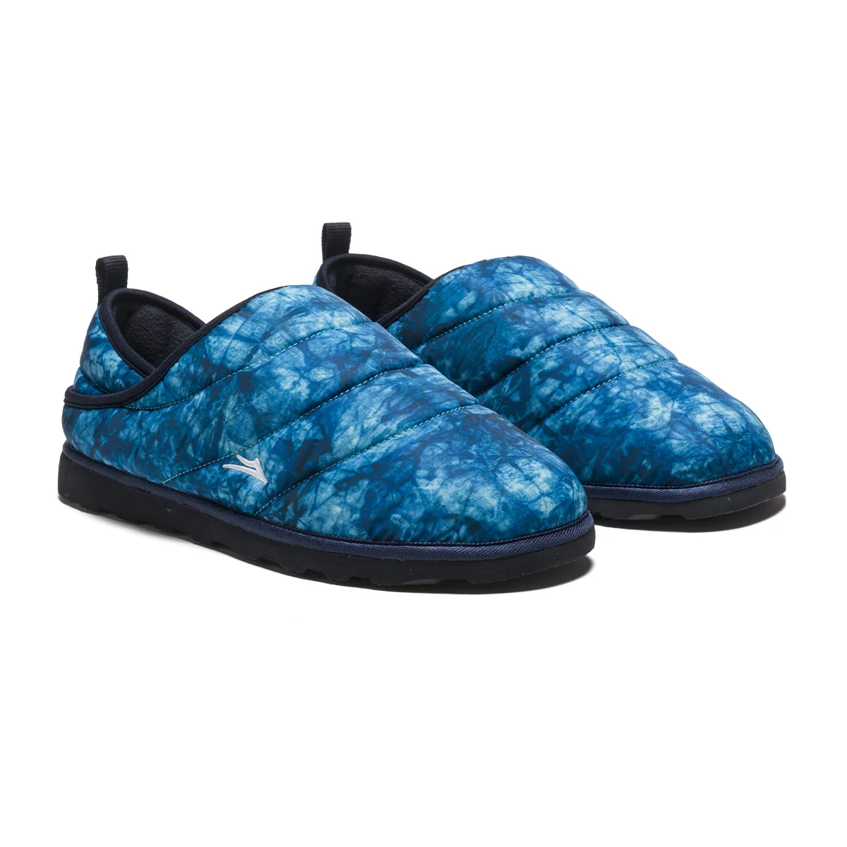 Lakai Shoes Owen Slipper - Navy Tie Dye - Image 2