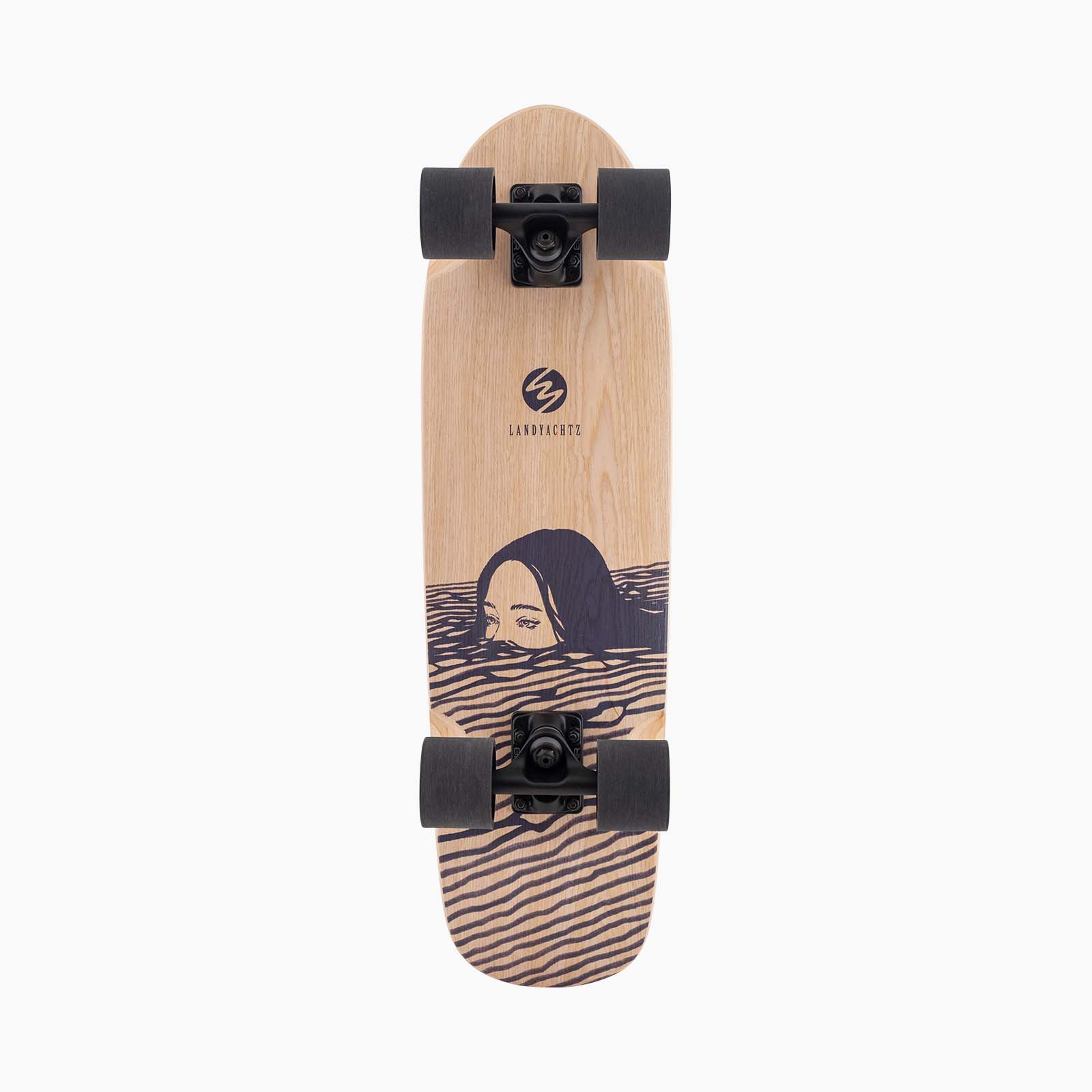 Landyachtz Dinghy Classic Fender Midnight Dip Cruiser Complete - 28.5" - Image 2