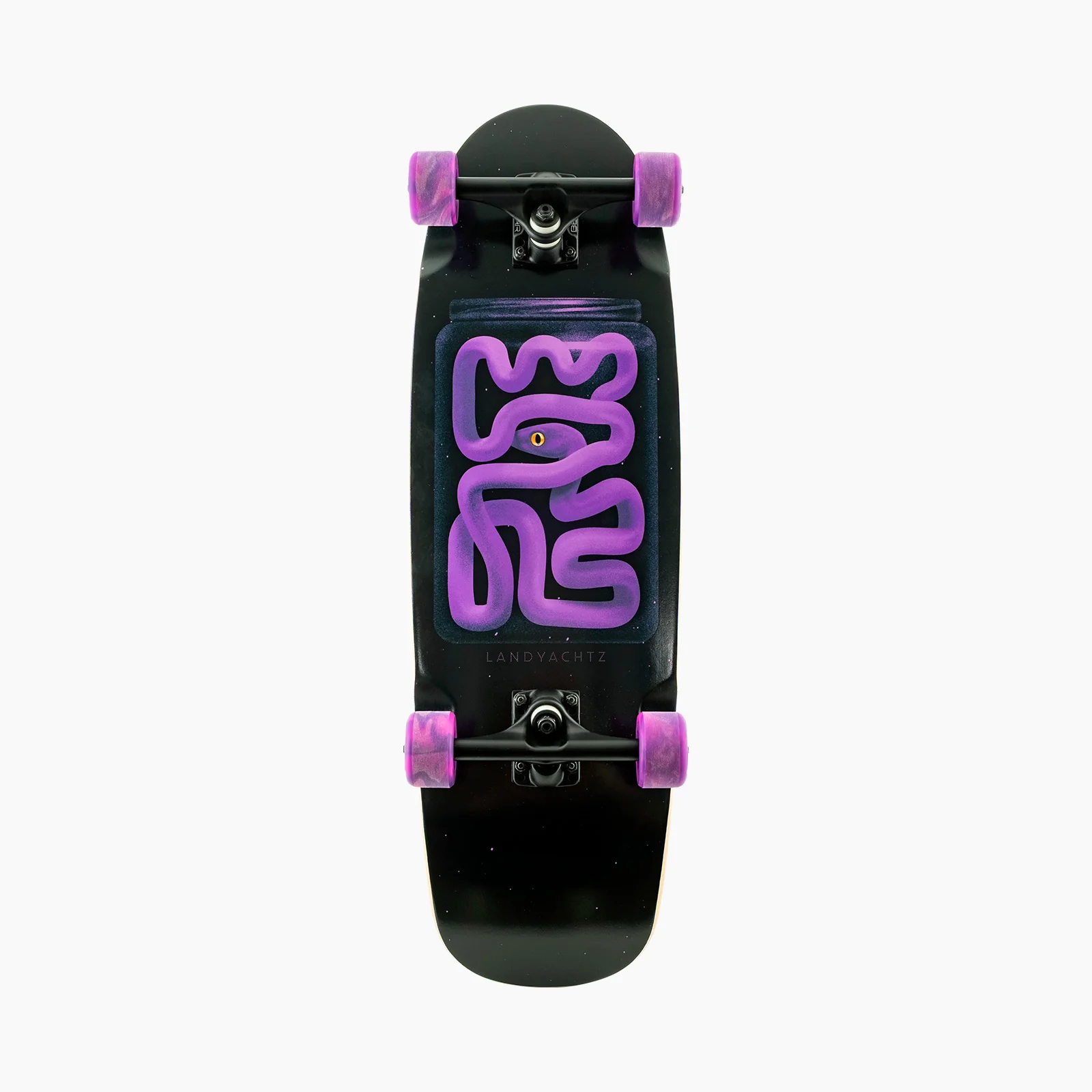 Landyachtz Tugboat Purple Snek Cruiser Complete - Image 2