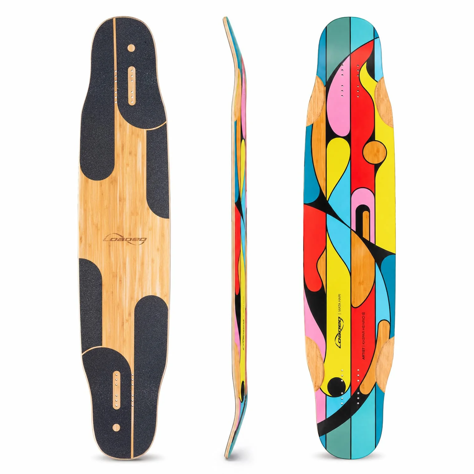 Loaded Mata Hari Artist Series Longboard Deck