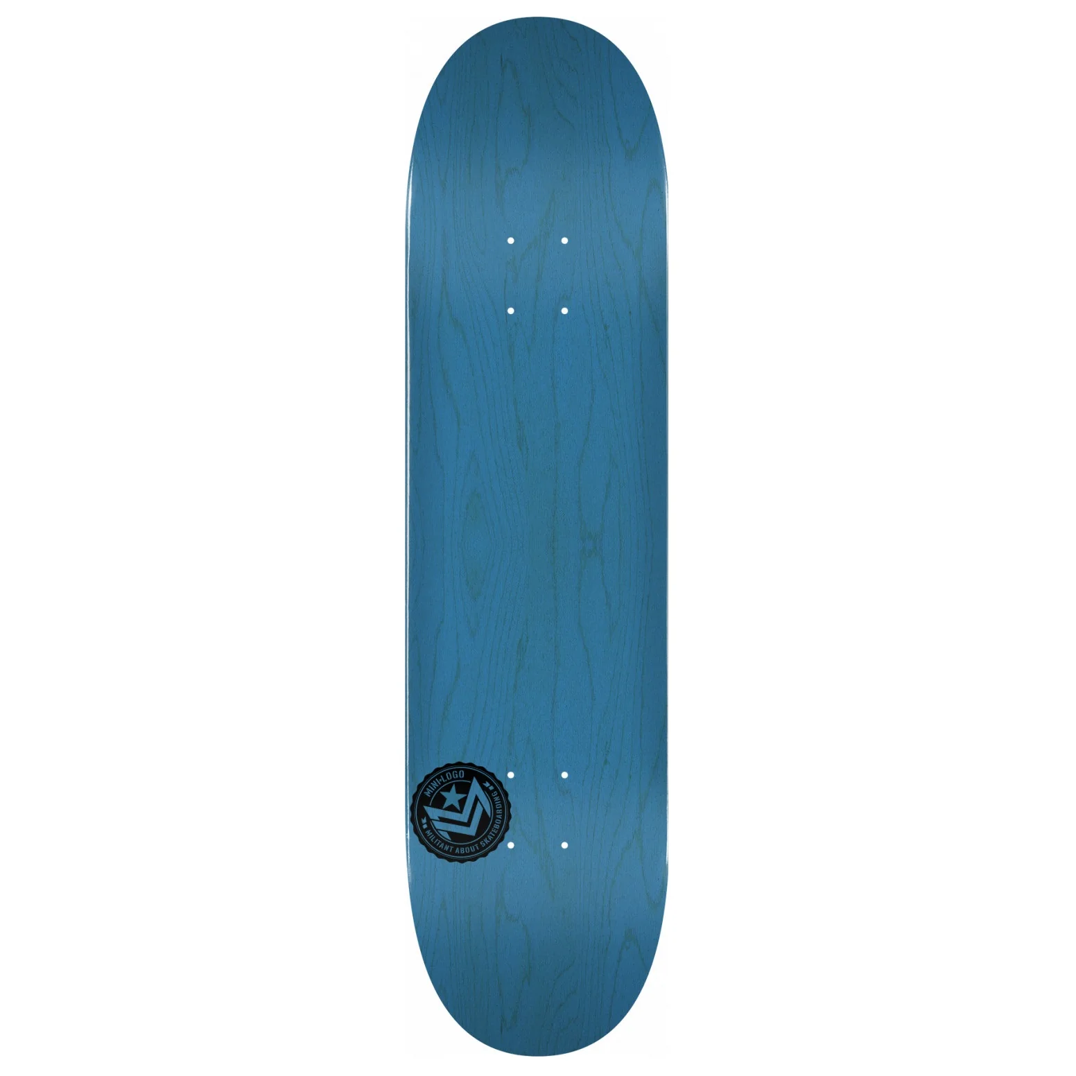 Mini Logo Chevron Stamp 2 Skateboard Deck 291 - 7.75" Blue