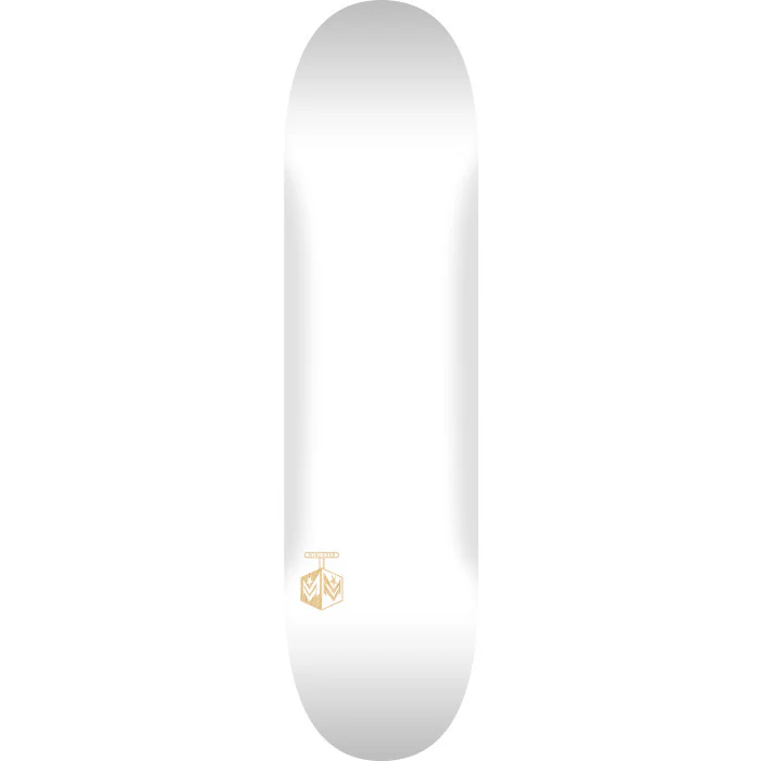 Mini Logo Detonator 15 Skateboard Deck 244 - 8.5″ Solid White