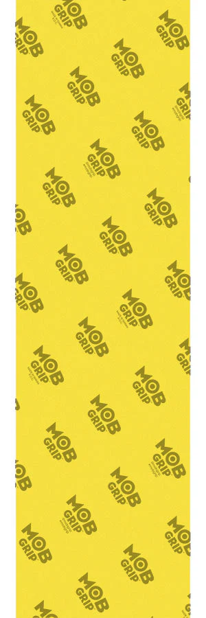 Mob Transparent Colors Single Sheet Griptape 9″x33″ - Yellow
