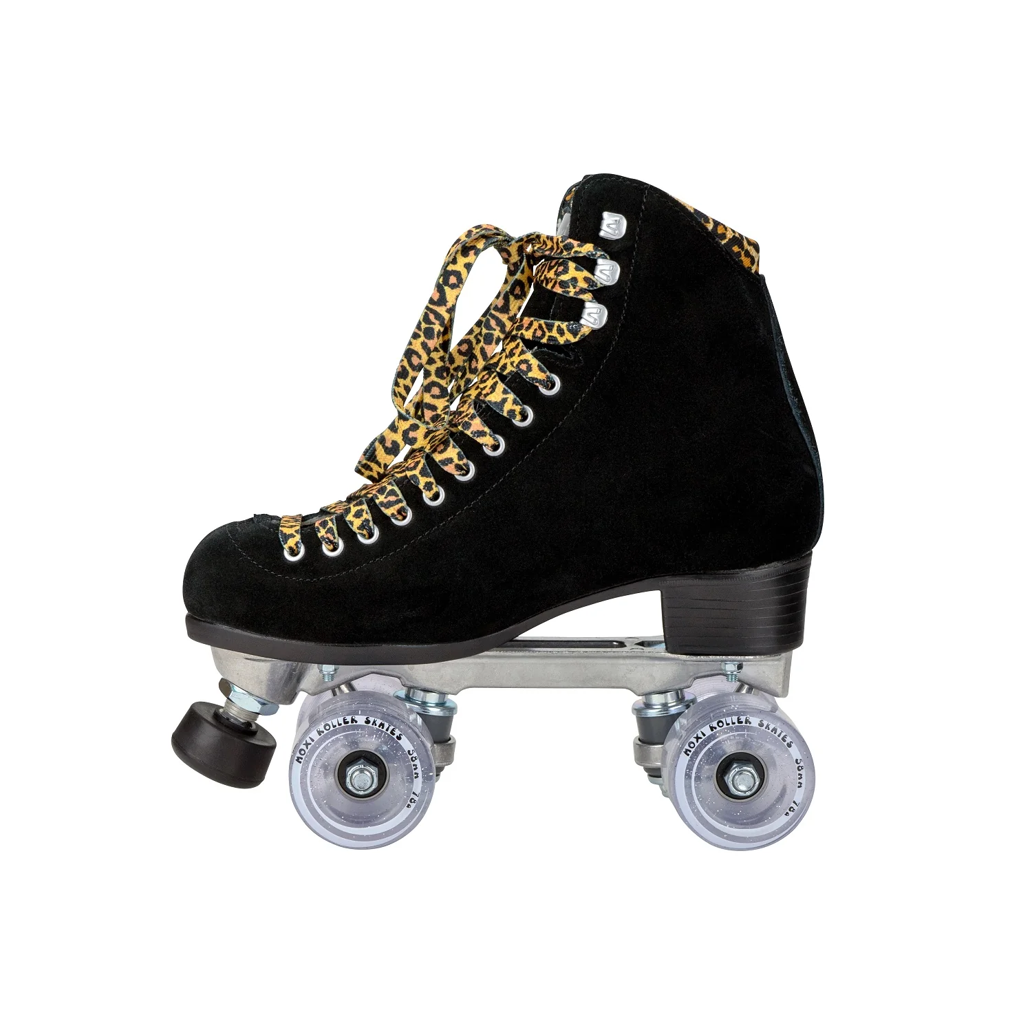 Moxi Panther Quad Roller Skate Medium - Black Suede - Image 3