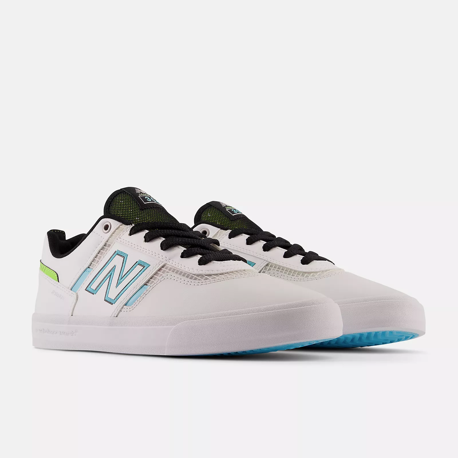 New Balance Shoes Jamie Foy 306 - White/Aqua Sky - Image 4
