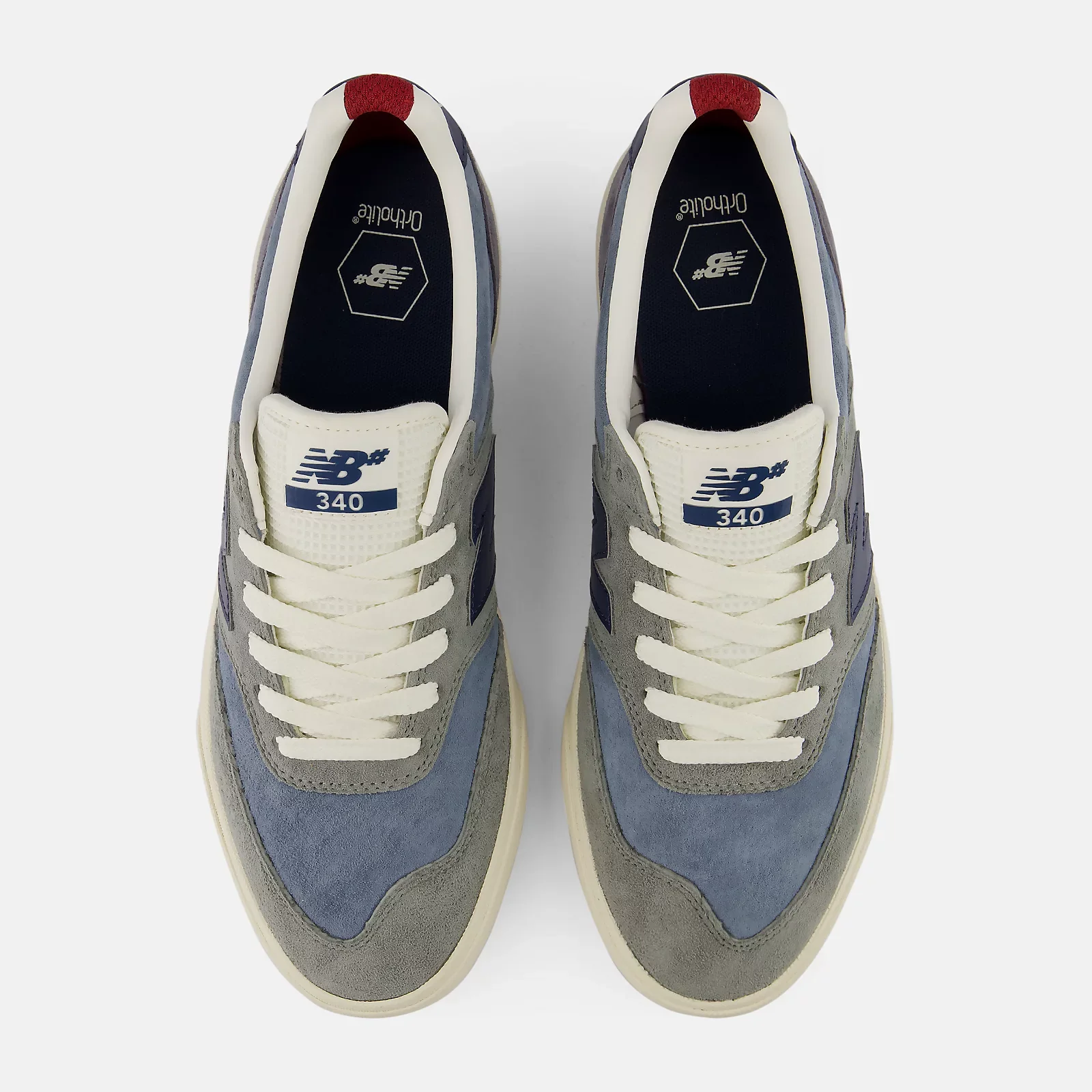 New Balance Shoes Numeric 340 - Zinc Blue/NB Navy - Image 3
