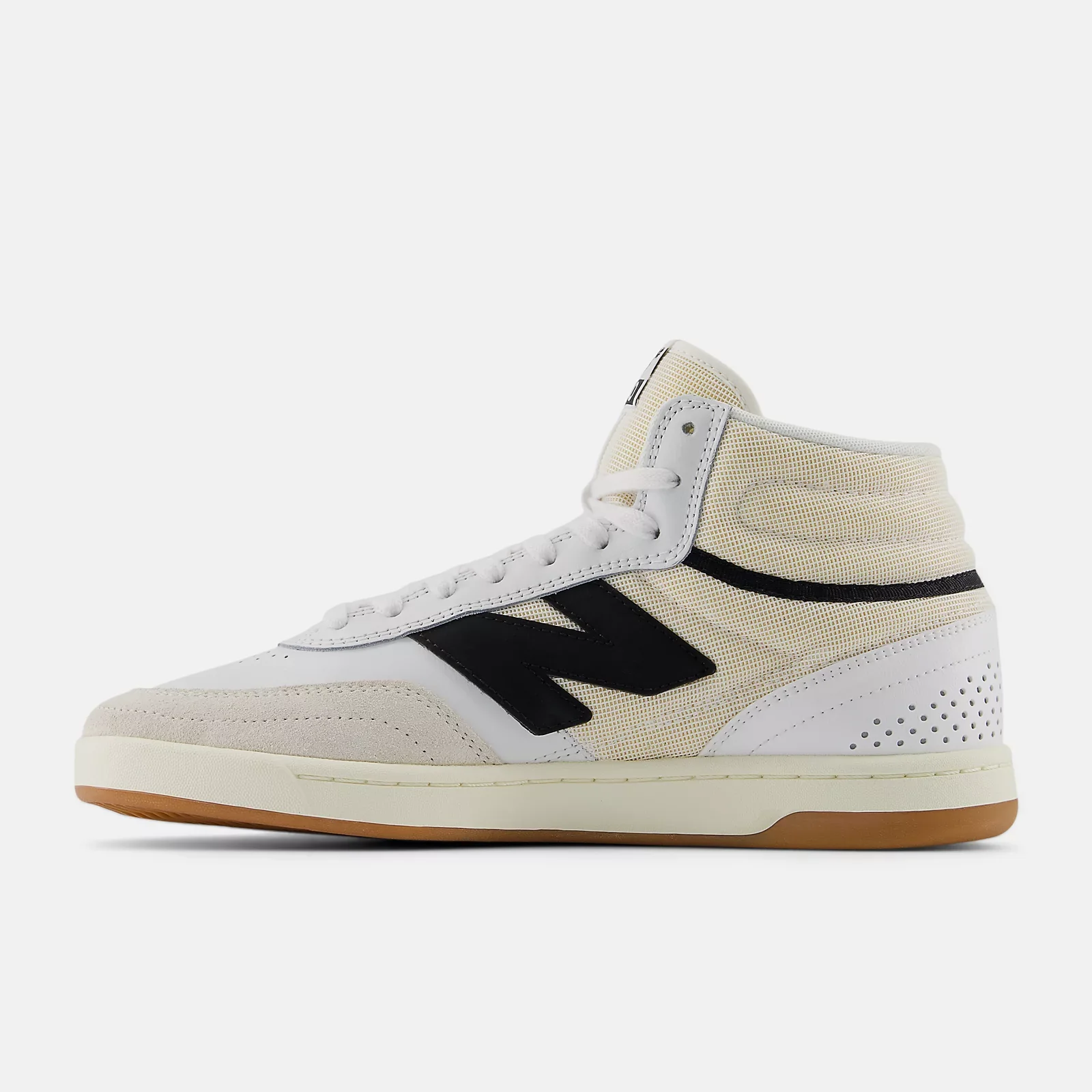 New Balance Shoes Numeric 440 High V2 - White/Black - Image 4