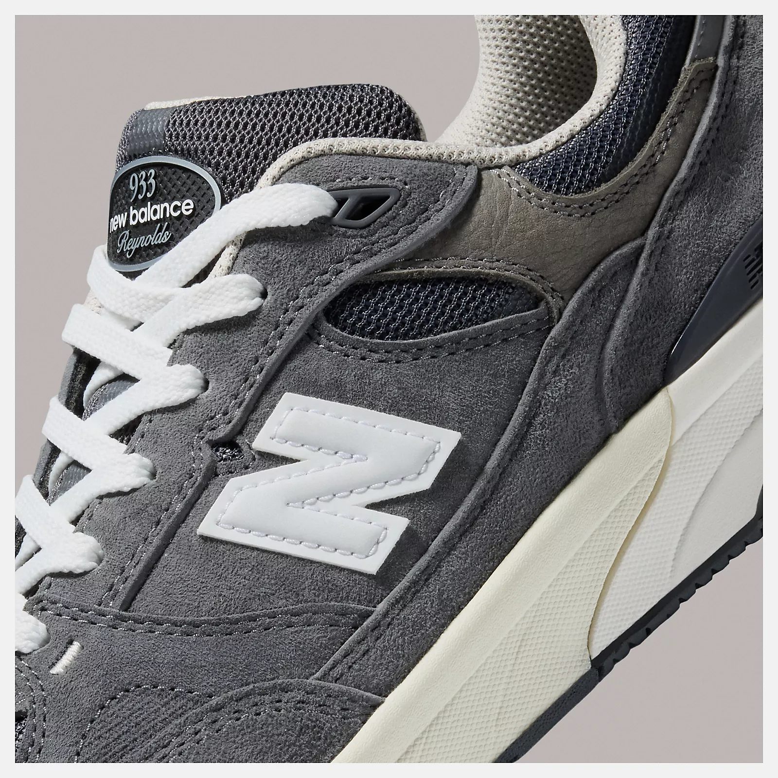 New Balance Shoes Numeric Andrew Reynolds 933 - Dark Grey/White - Image 8