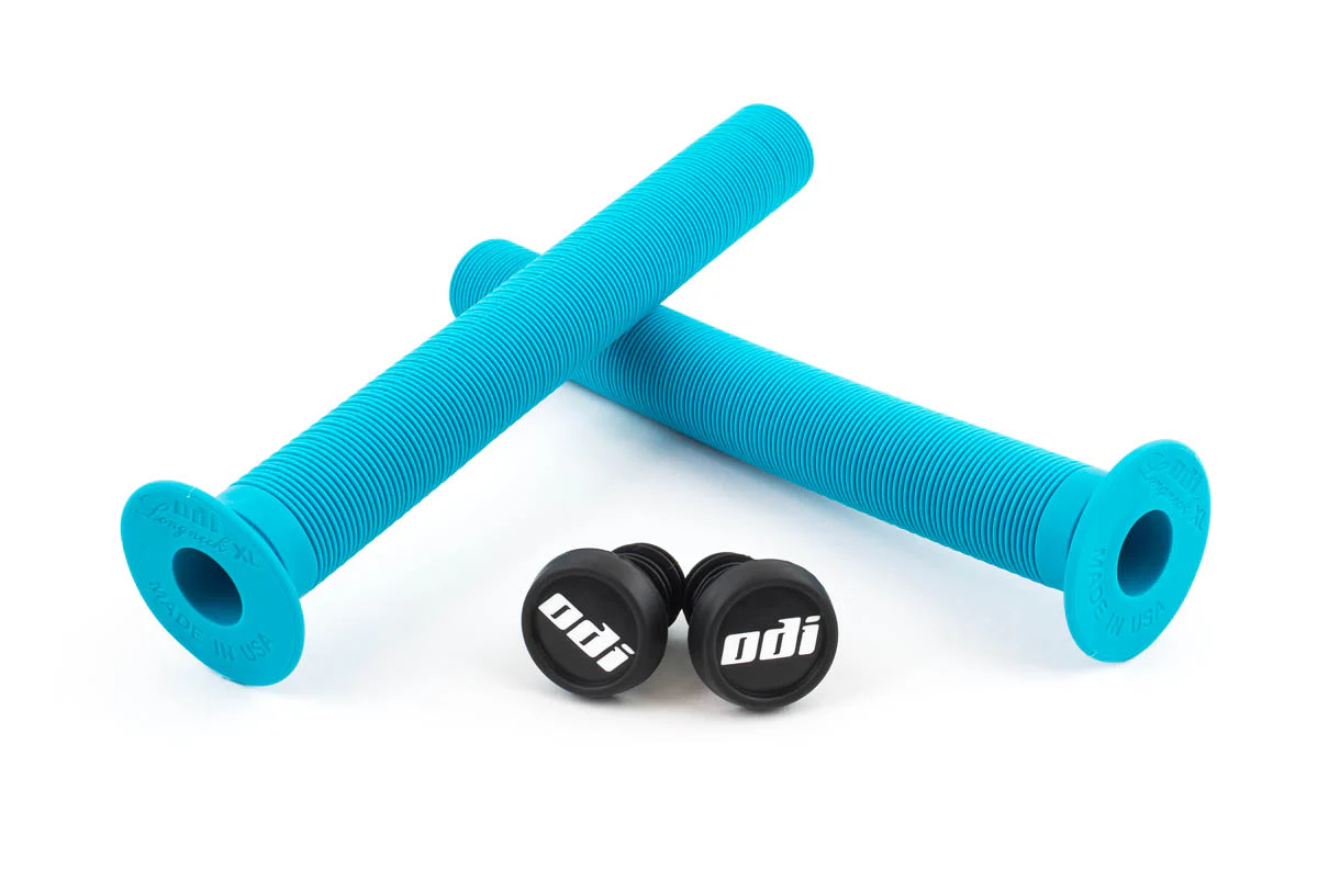 ODI Longneck XL Cut to Length Grips - Aqua