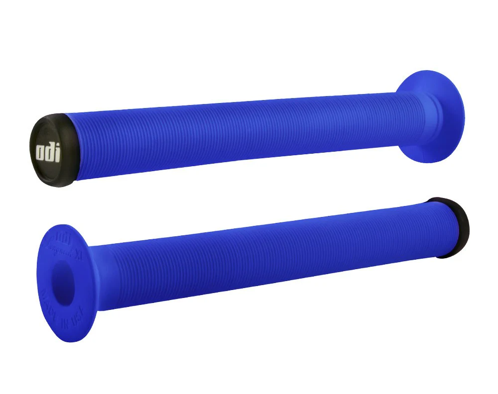 ODI Longneck XL Cut to Length Grips - Bright Blue