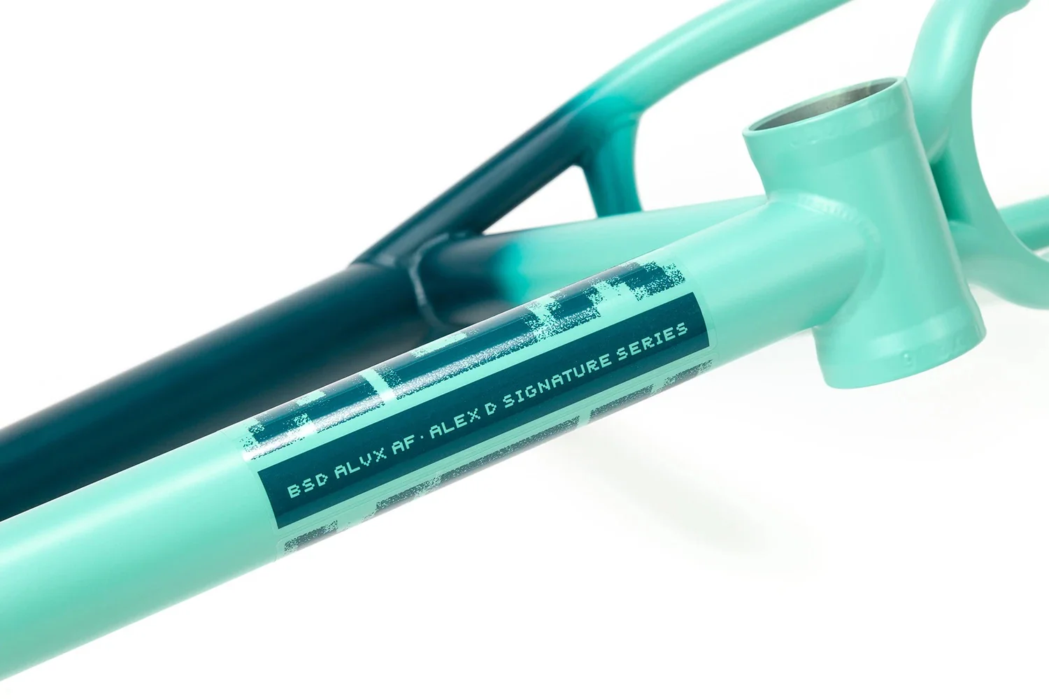BSD BMX ALVX AF Frame 20.3″ - Aqua Fade - Image 4