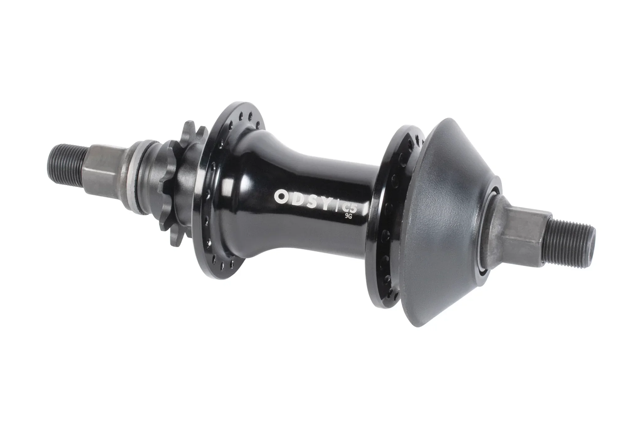 Odyssey C5 Cassette Hub - Anodized Black - Image 2