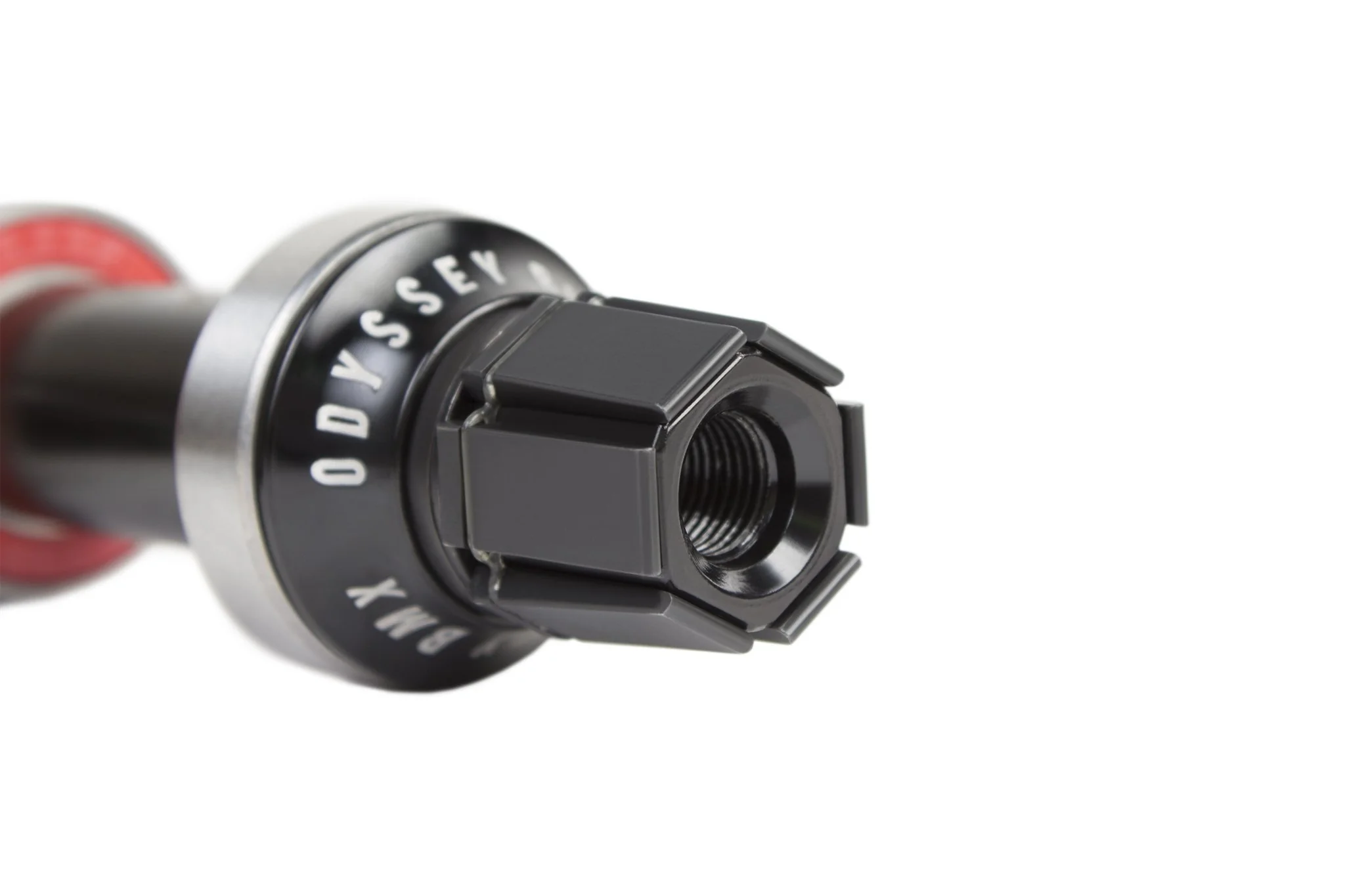 Odyssey BMX Thunderbolt+ Cranks 165mm LHD - Rust Proof Black - Image 2