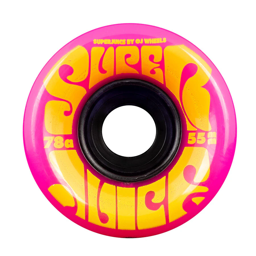 OJ Wheels Super Juice Mini 55mm 78a - Pink (Set of 4) - Image 2