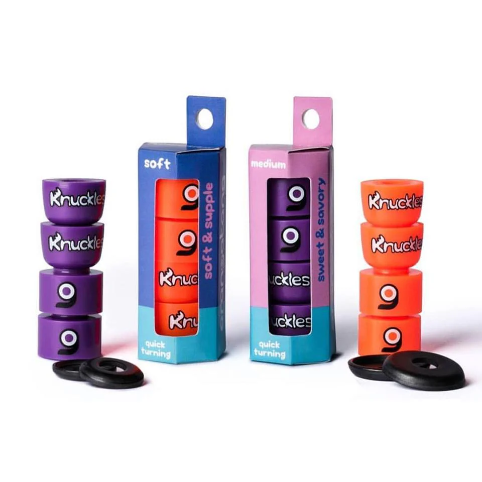 Orangatang Knuckle Soft Bushings 80a - Orange (Set) - Image 2