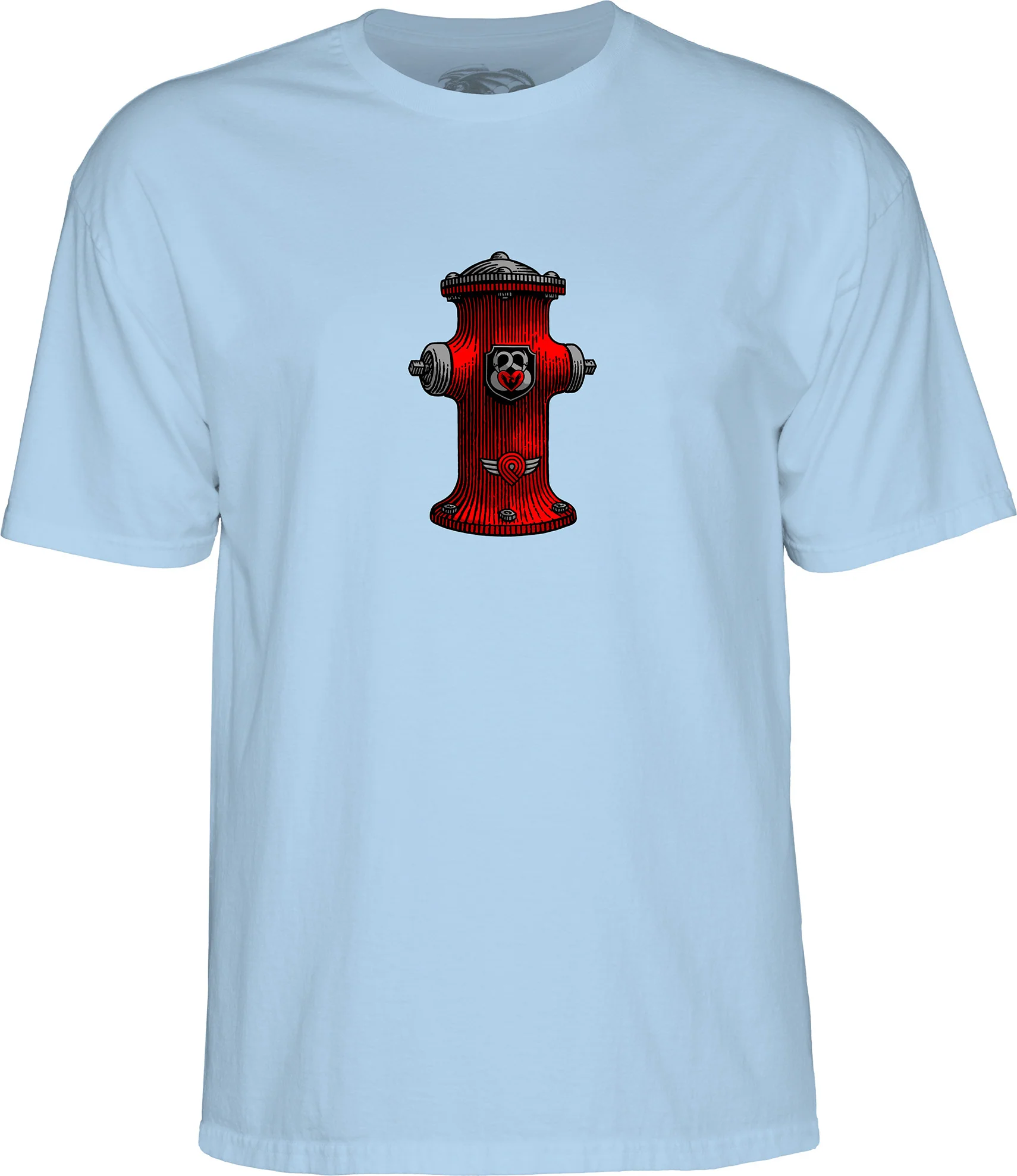 Powell Peralta Andy Anderson Vajra T-shirt - Light Blue - Image 2