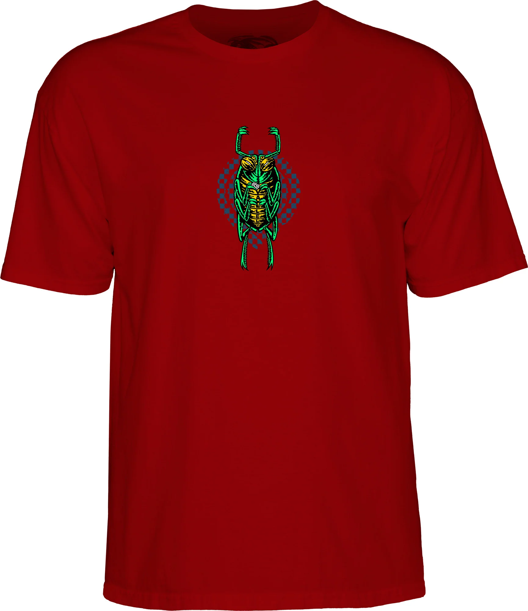 Powell Peralta Mike Vallely Bug T-Shirt - Garnet - Image 2