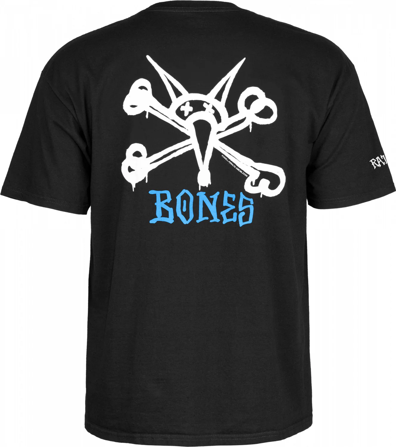 Powell Peralta Rat Bones T-shirt - Black - Image 2