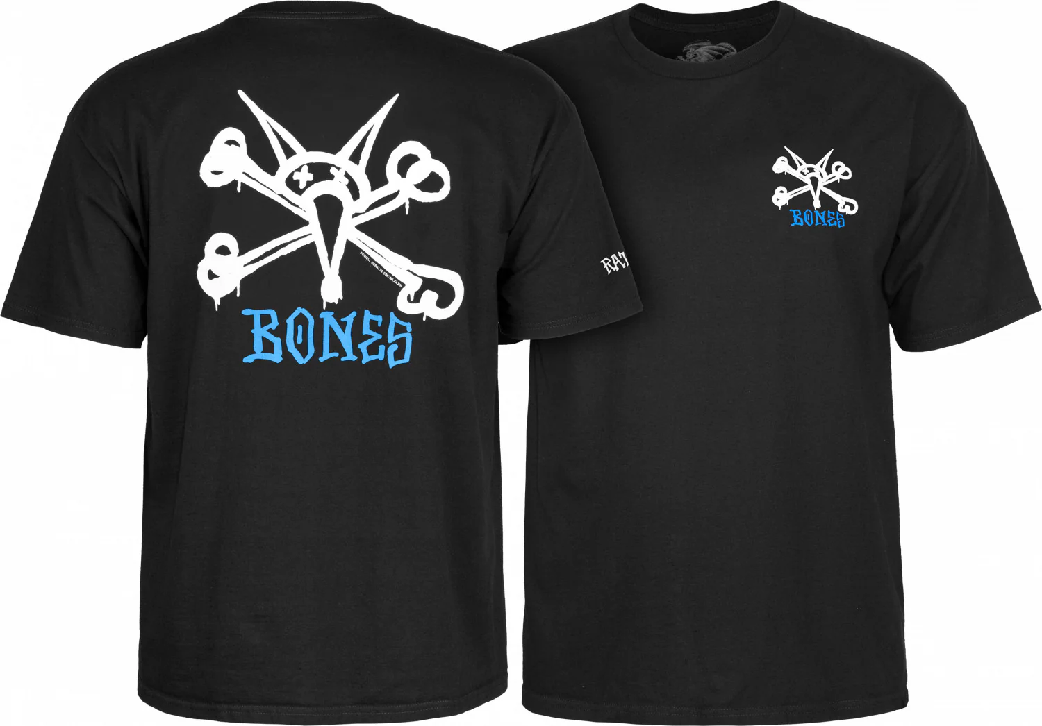 Powell Peralta Rat Bones T-shirt - Black - Image 3