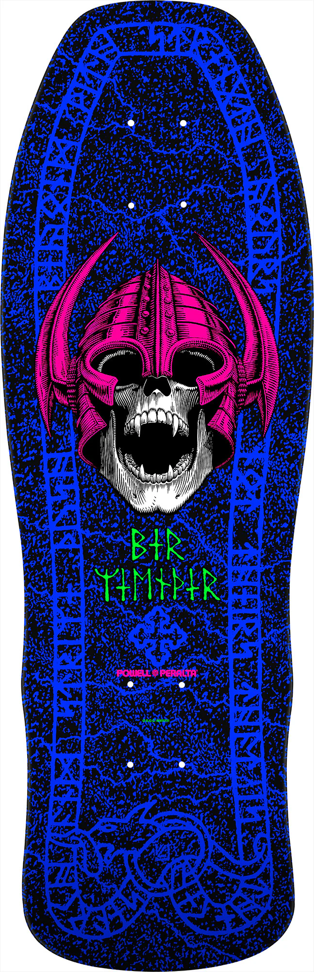 Powell Peralta Welinder Classic Skateboard Deck - 9.62" Blacklight **PRE-ORDER**