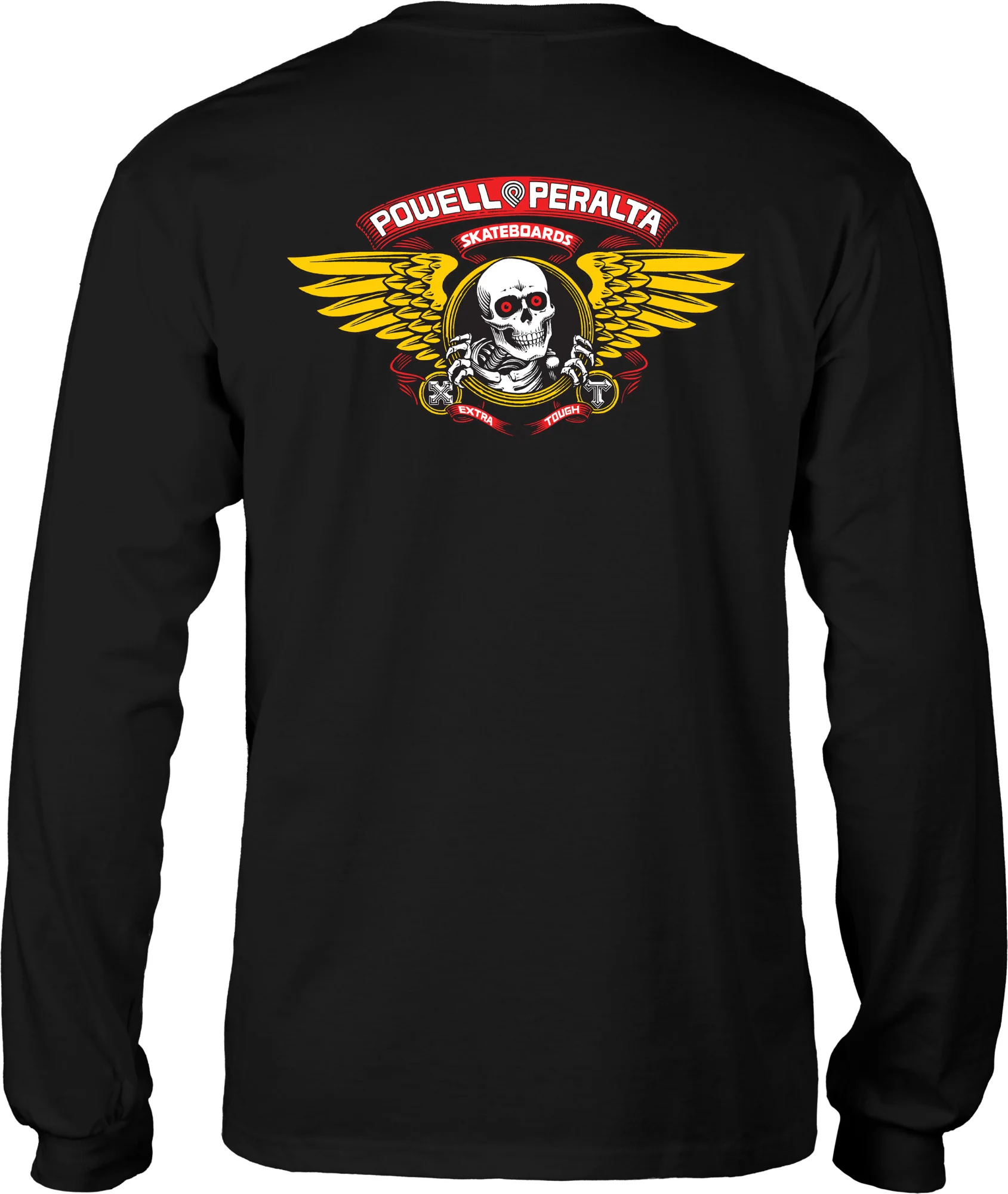 Powell Peralta Winged Ripper L/S T-Shirt - Black - Image 2