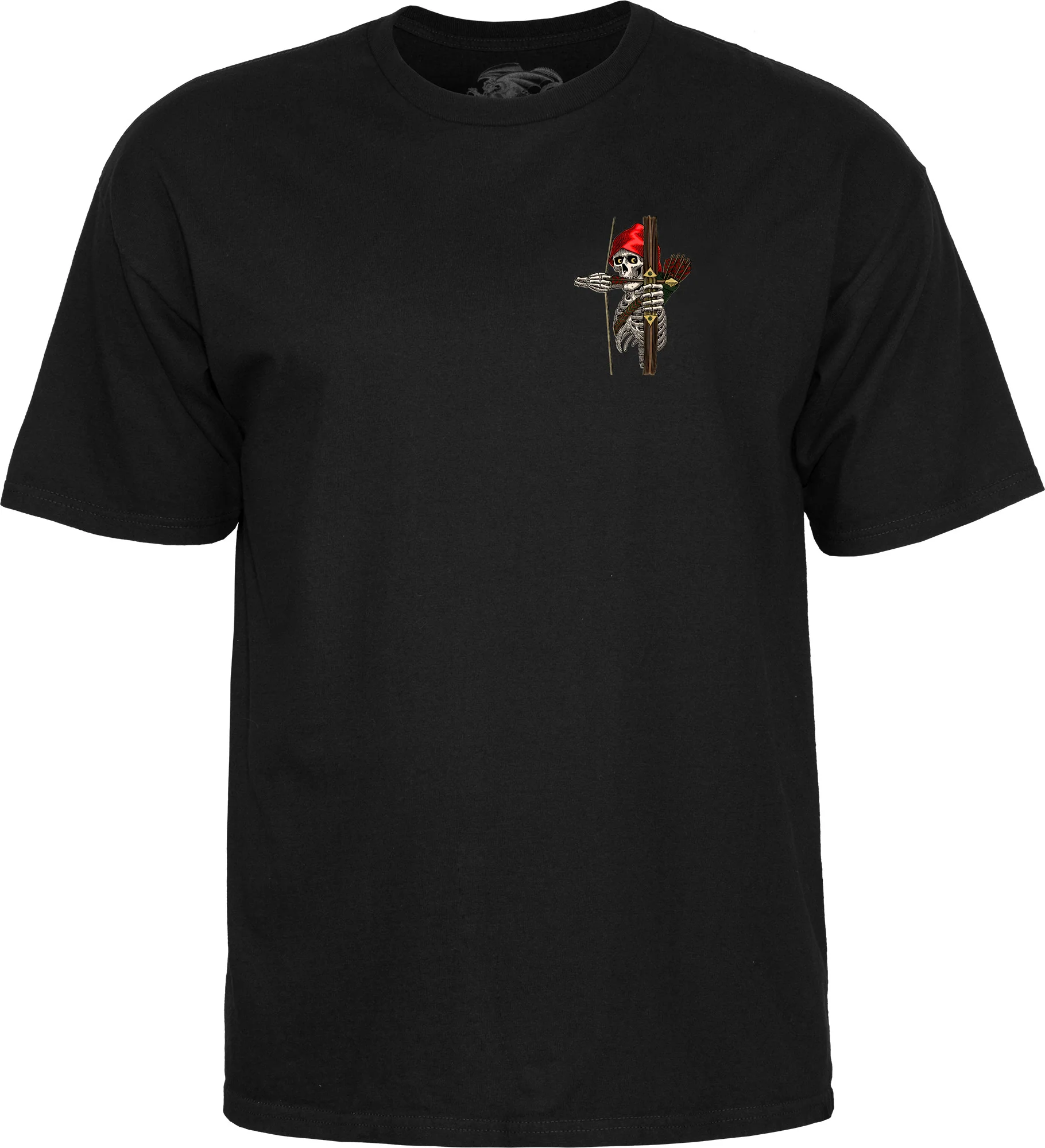 Powell Peralta Zach Doelling Archer T-Shirt - Black - Image 2