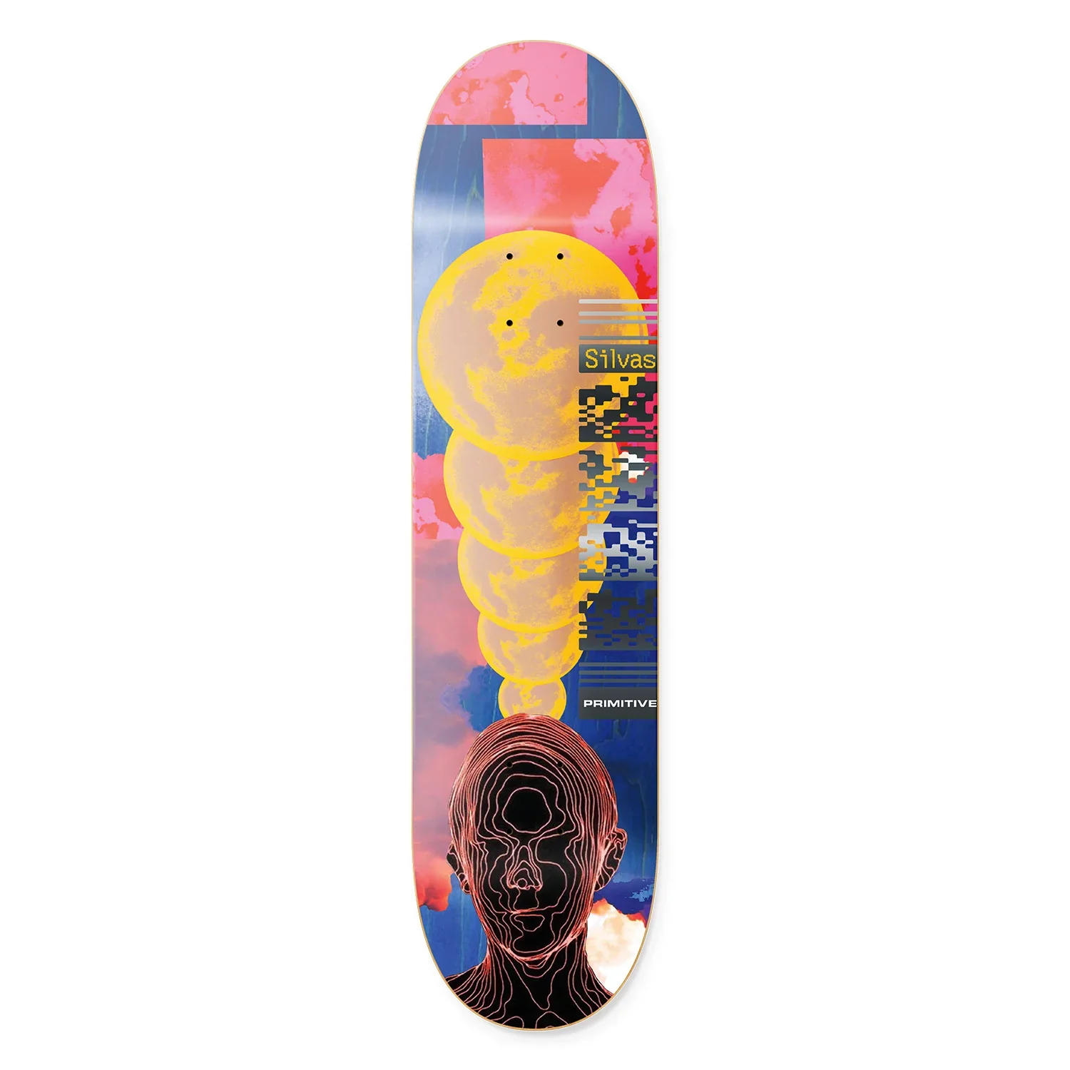 Primitive Miles Silvas Eclipse Deck - 8.25″ Multi