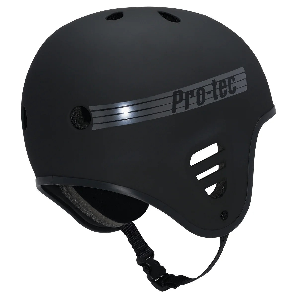 ProTec Classic Full Cut Helmet - Matte Black - Image 2