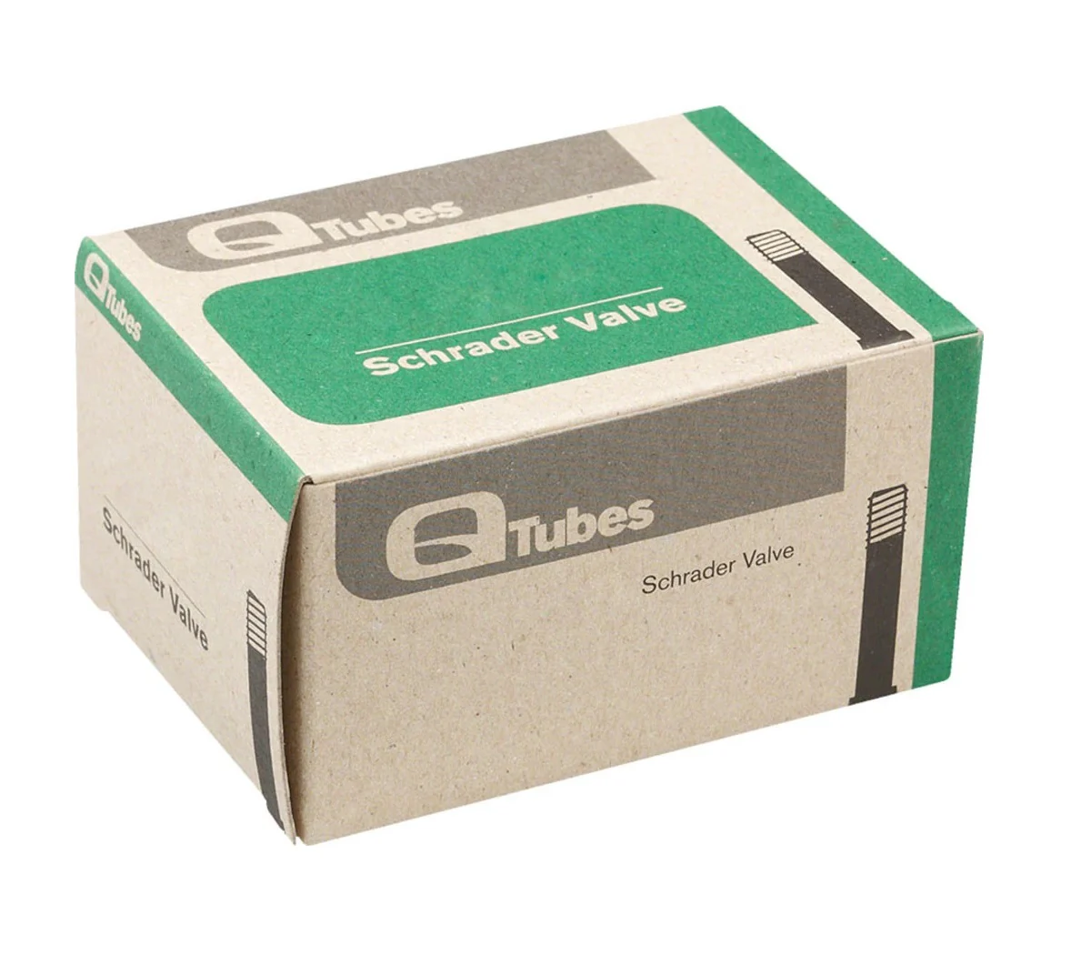 Q-Tubes 24" X 1.9-2.125" Low Lead Schrader Valve Tube