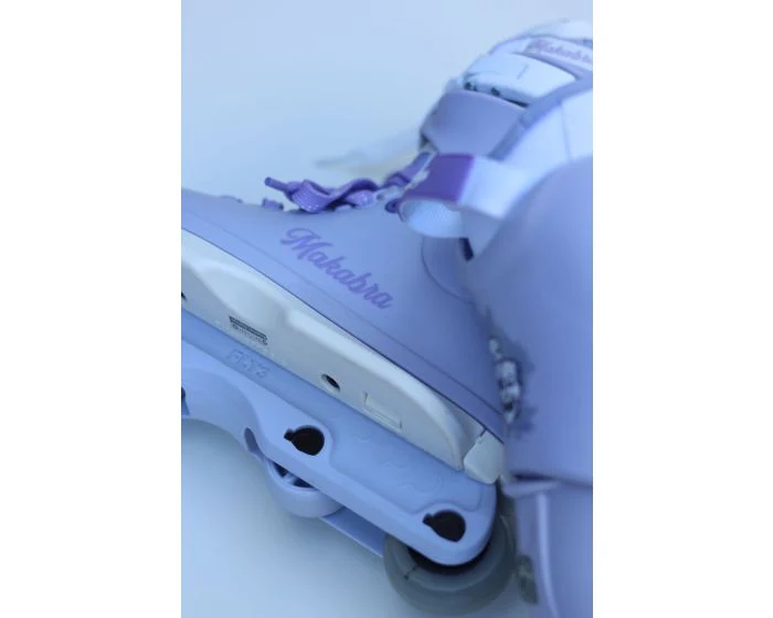 Razors Loca x Makabra Pro Aggressive Inline Skate Complete - Lavender - Image 5
