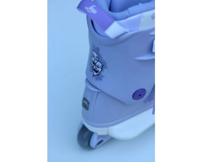 Razors Loca x Makabra Pro Aggressive Inline Skate Complete - Lavender - Image 6