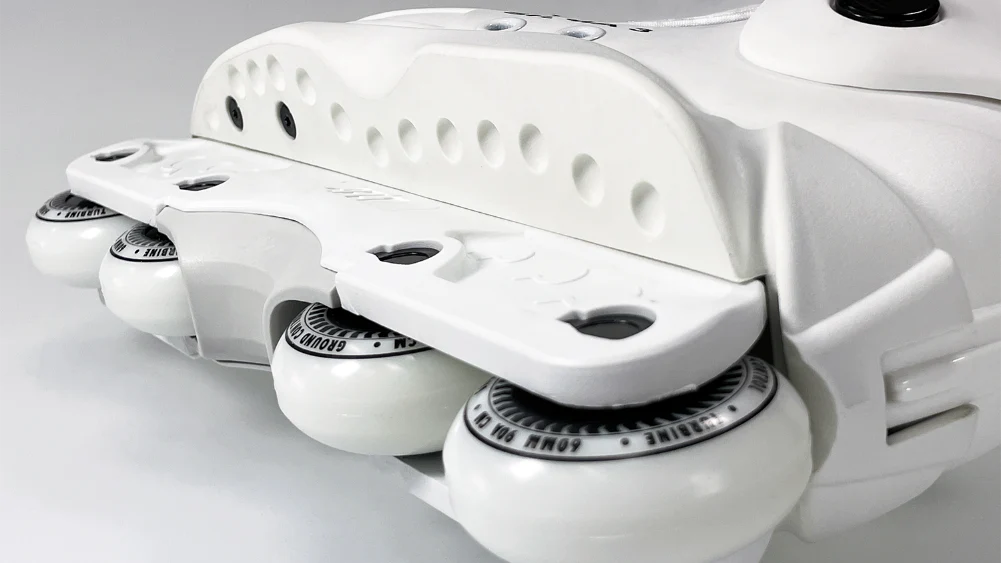 Razors Shima 3 Remastered Aggressive Inline Skate - White - Image 2
