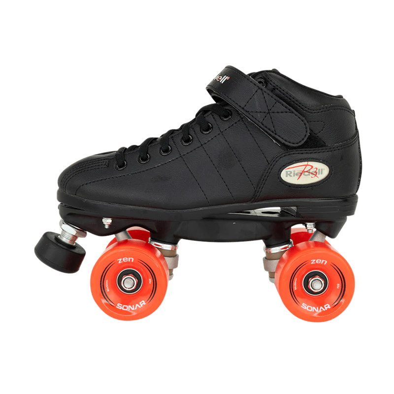 Riedell R3 Outdoor Quad Roller Skate Medium - Black - Image 2