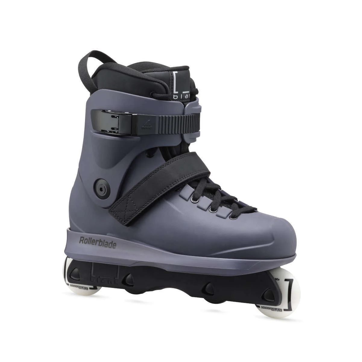 Rollerblade Blank Team Aggressive Inline Skate Complete - Grey - Image 3