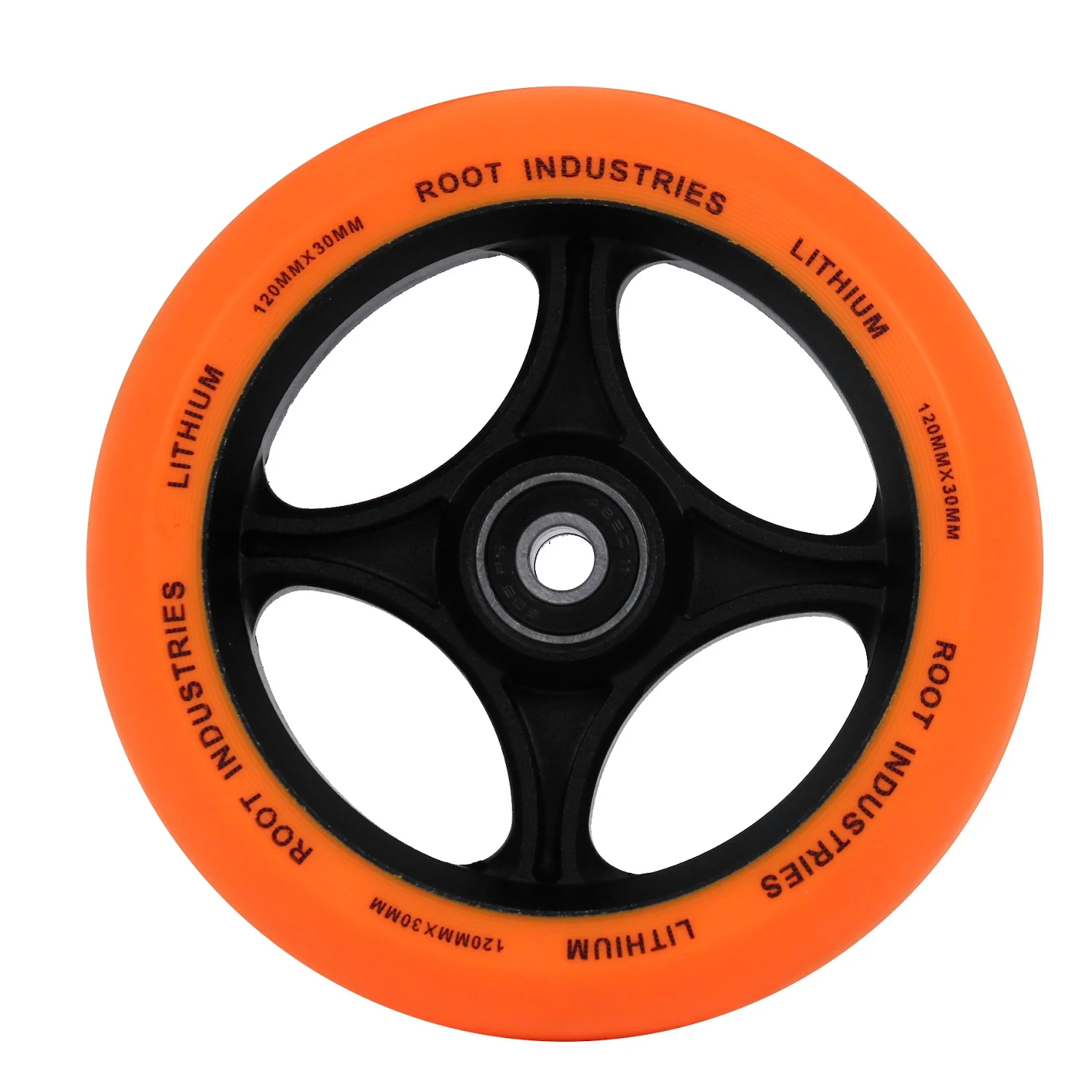 Root Industries Lithium Wheels 120mm - Orange (Pair) - Image 2