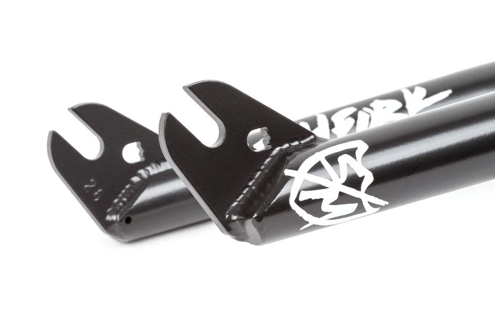 S&M Bikes BMX Widemouth Pitchfork 33mm - Black - Image 2
