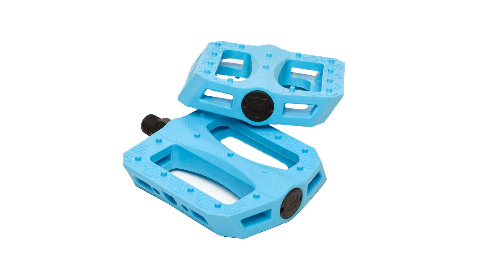 S&M Hoder BTM Pedals - Cyan Blue - Image 2