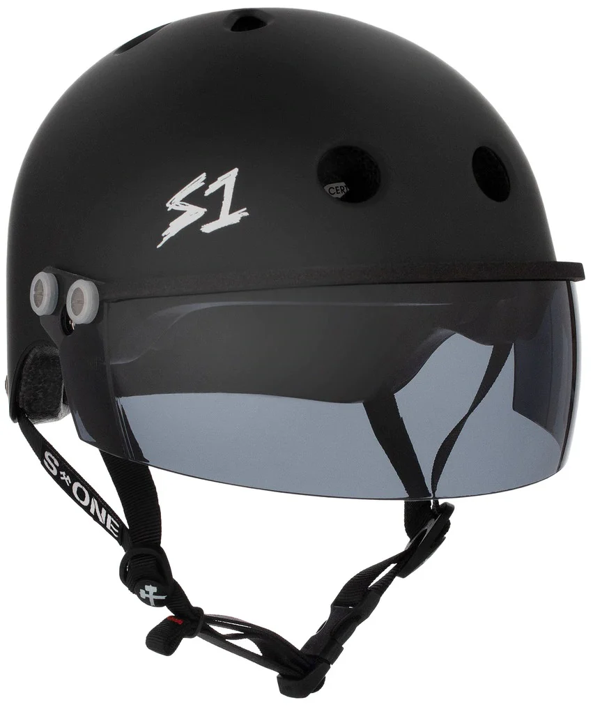S1 Lifer Visor Gen 2 Helmet - Black Matte - Image 6