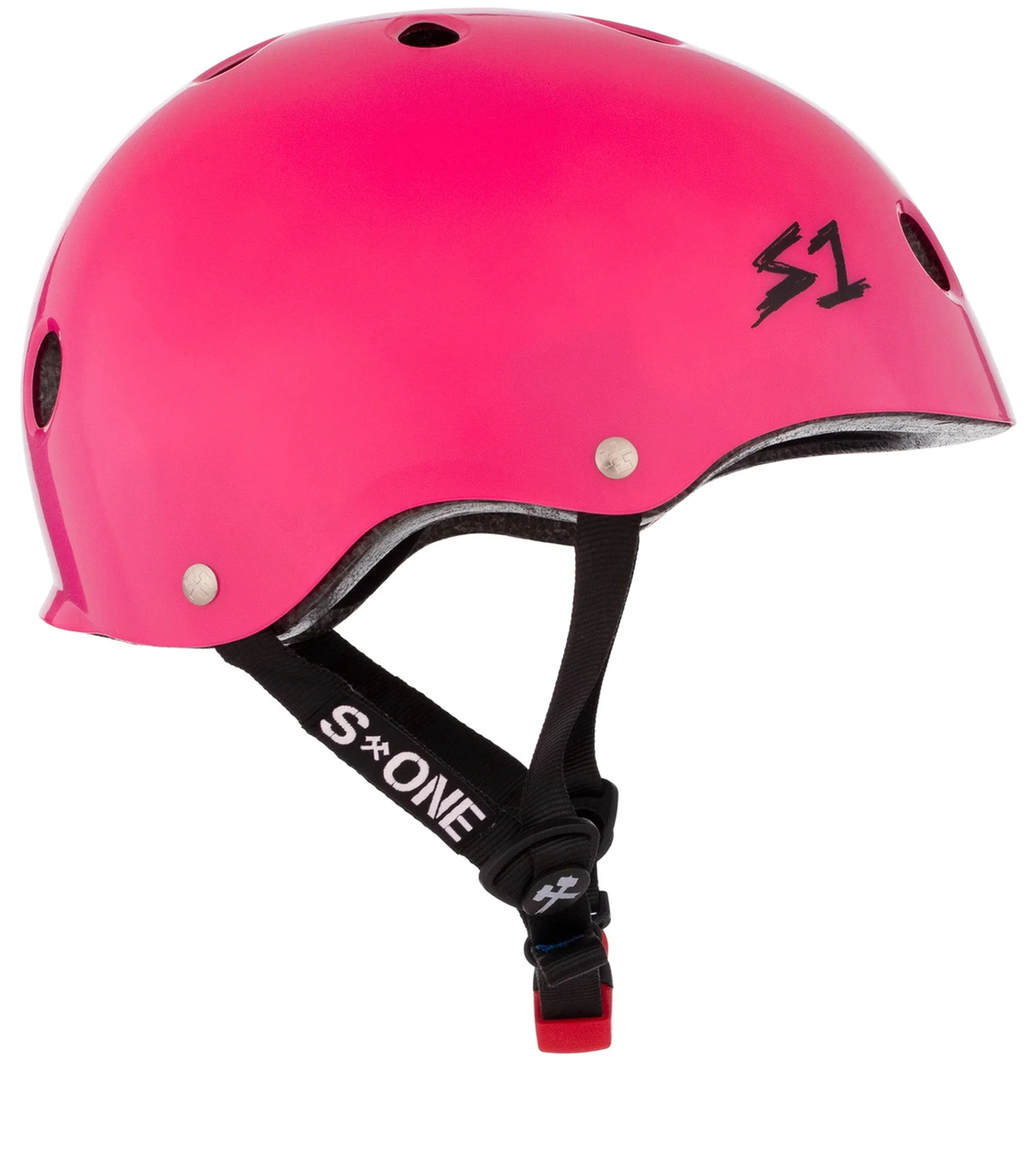S1 Mini Lifer Helmet - Hot Pink Gloss - Image 2
