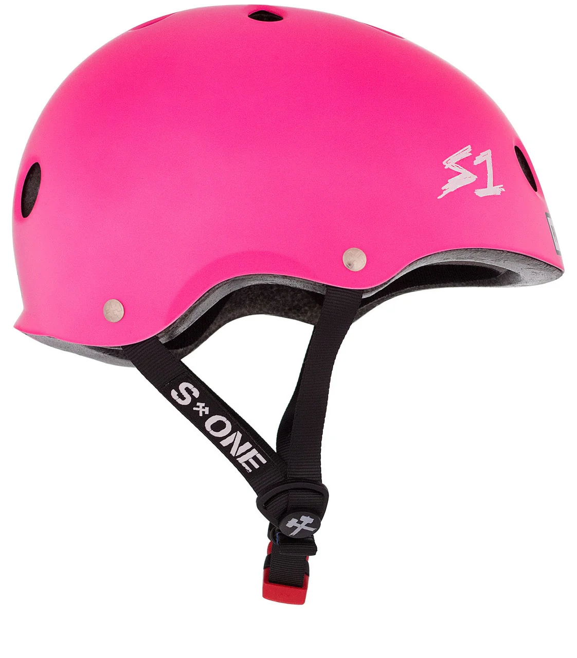 S1 Mini Lifer Helmet - Pink Helmet Posse Hot Pink Matte - Image 2
