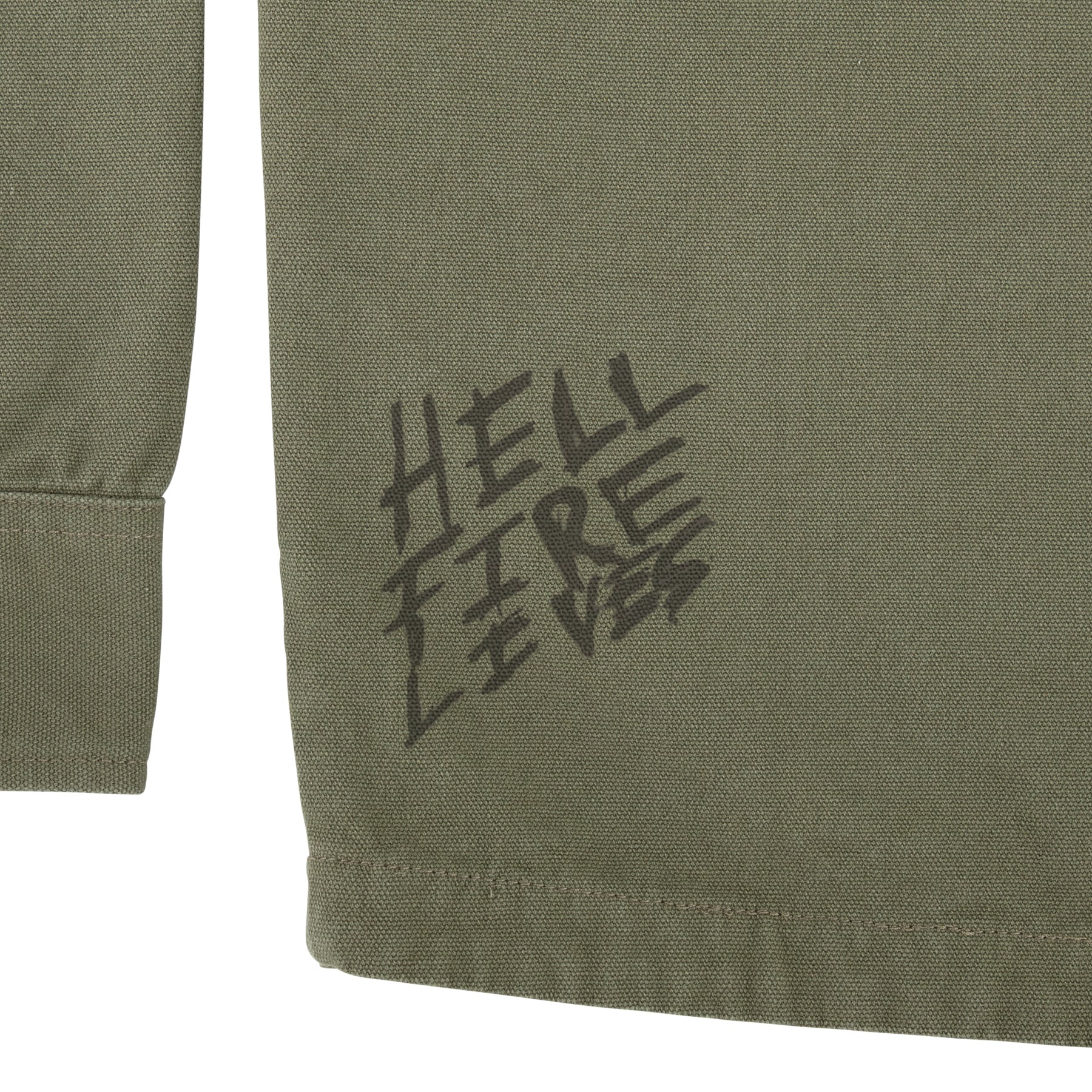 Santa Cruz x Stranger Things Crawl Military Jacket - Army - Image 4