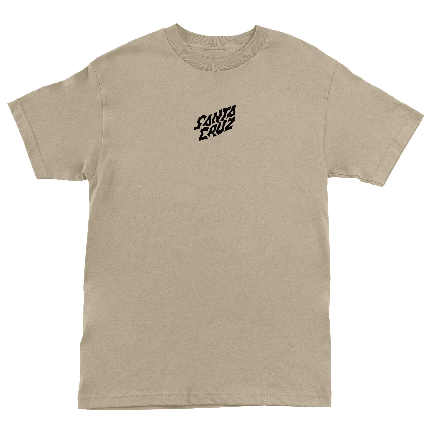 Santa Cruz x Stranger Things Screaming Lights T-Shirt - Sand