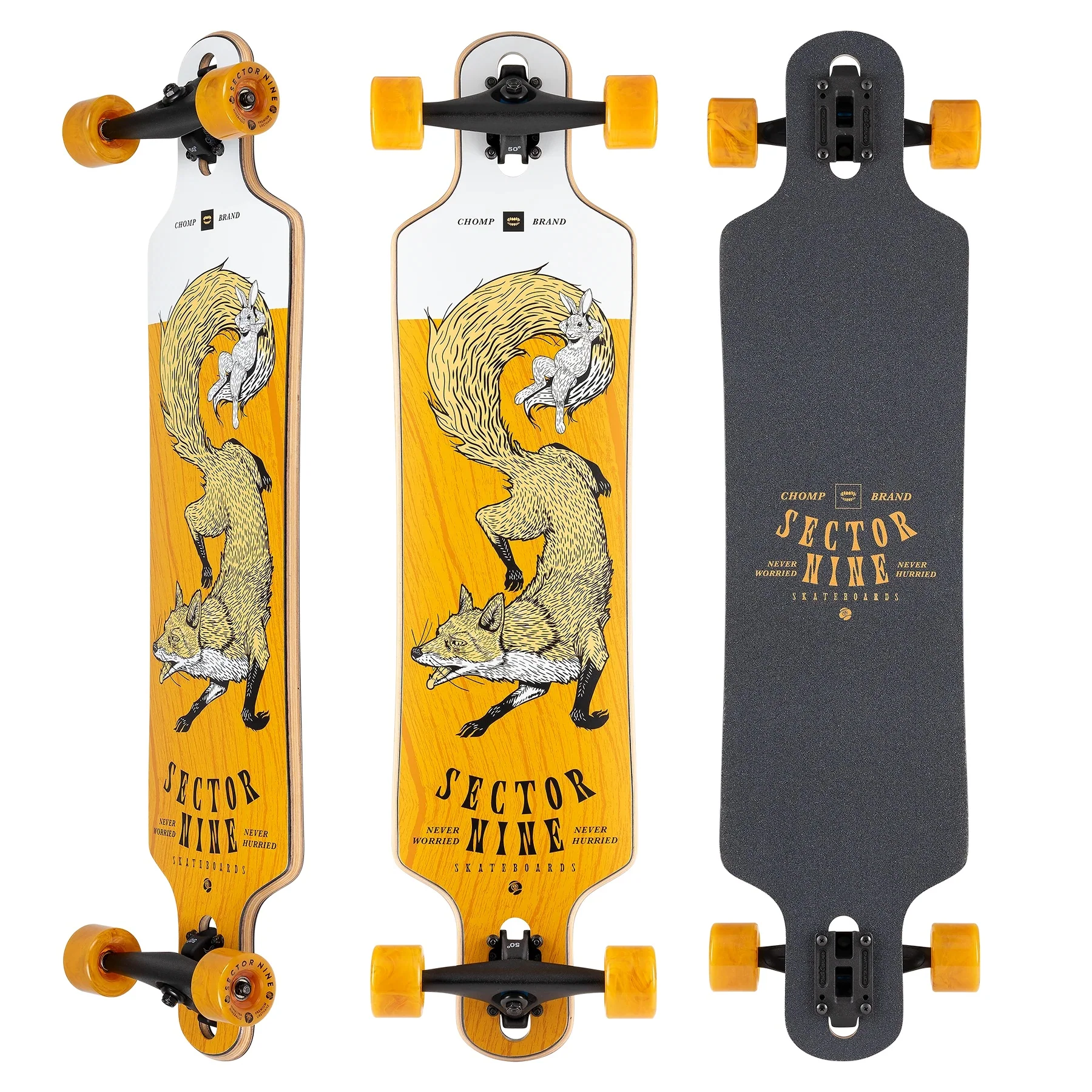Sector 9 Bintang Fox Complete Longboard - 9.25″