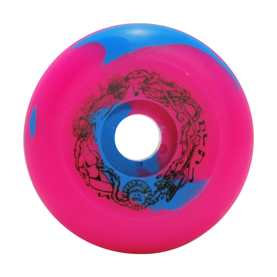 Slime Balls Big Balls Wheels 65mm 97a - Blue/Pink Swirl (Set of 4) - Image 2