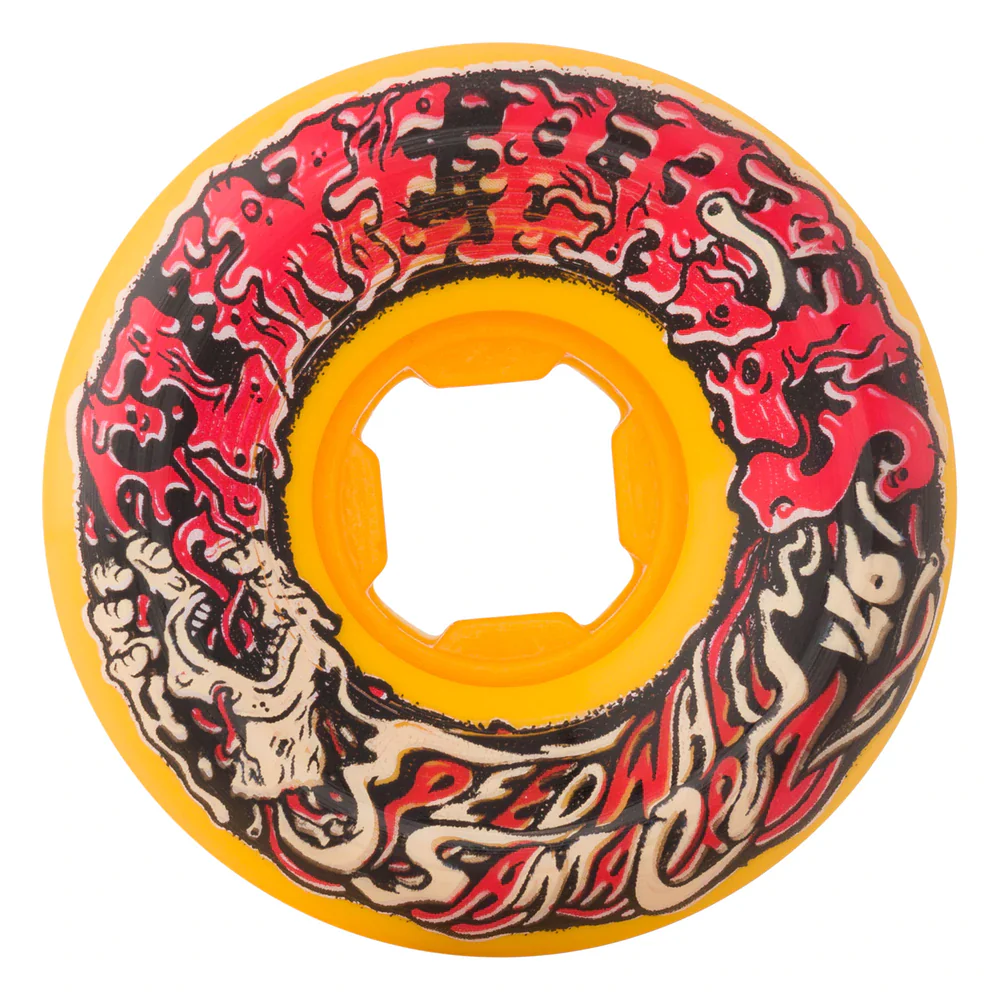 Slime Balls Vomits Mini Wheels 53mm 97a - Orange (Set of 4)